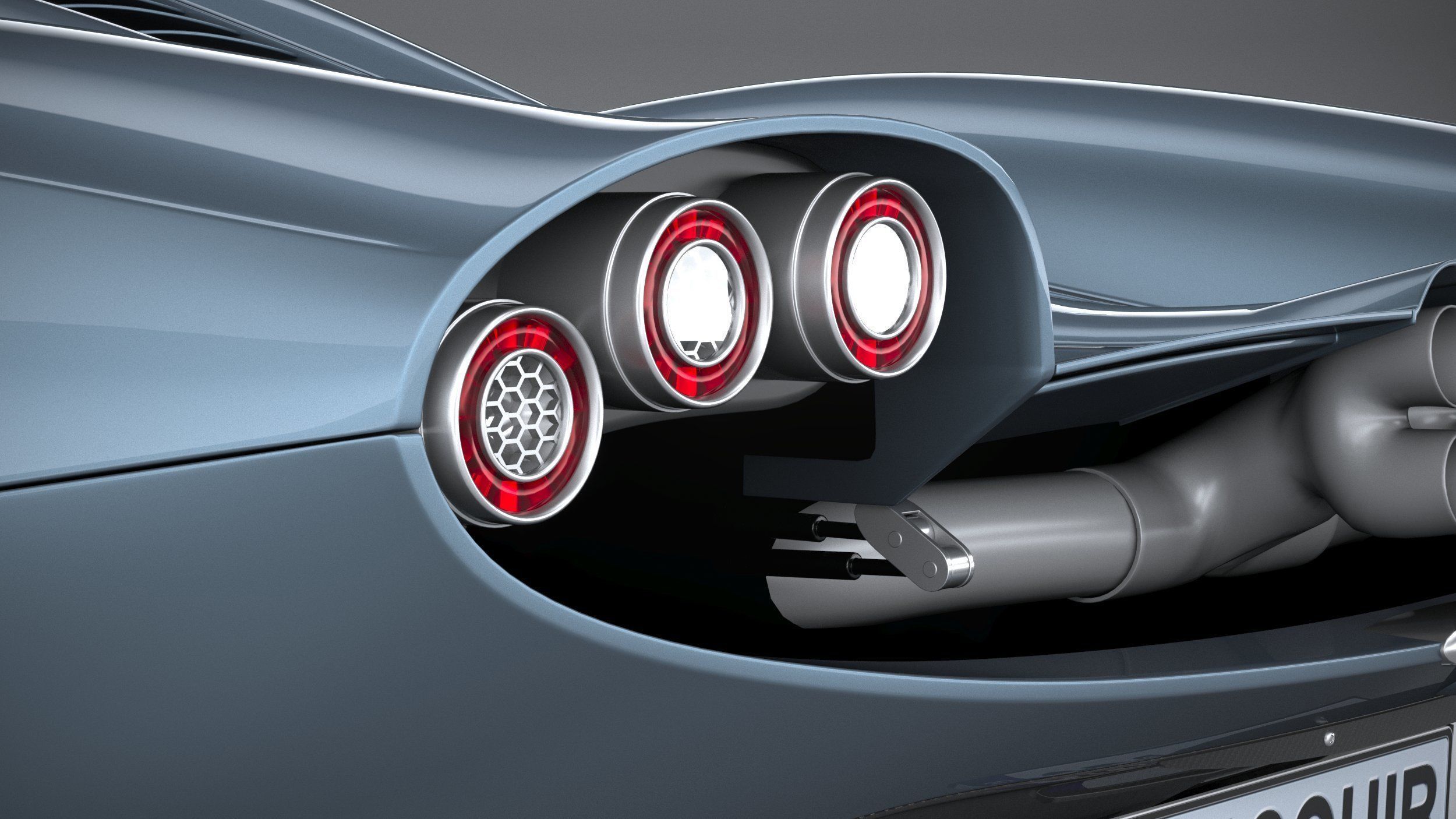 Pagani Huayra Codalunga 2023 3D model_15