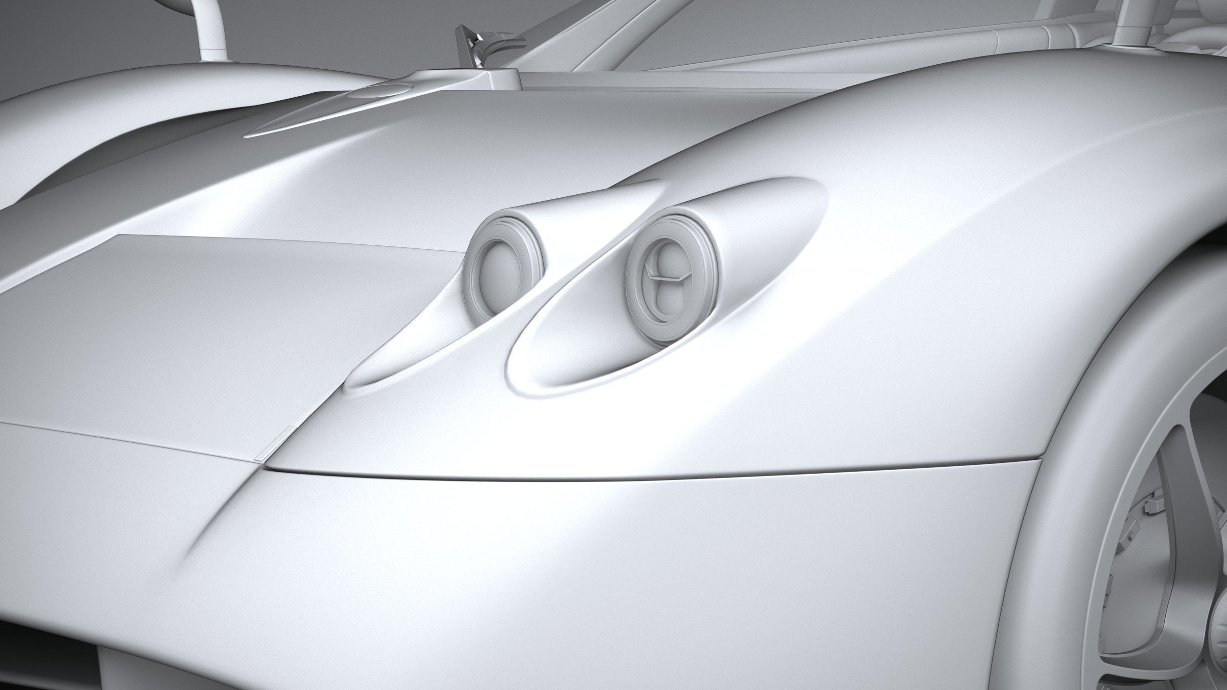 Pagani Huayra Codalunga 2023 3D model_23