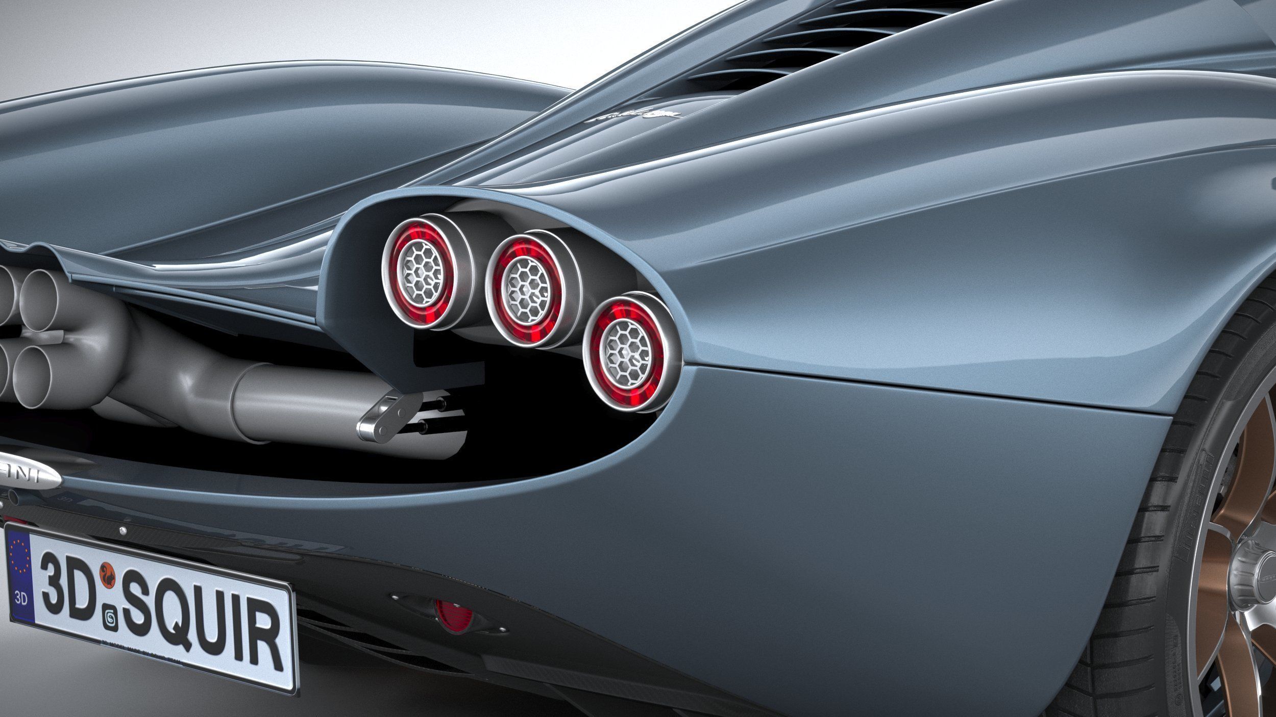 Pagani Huayra Codalunga 2023 3D model_18