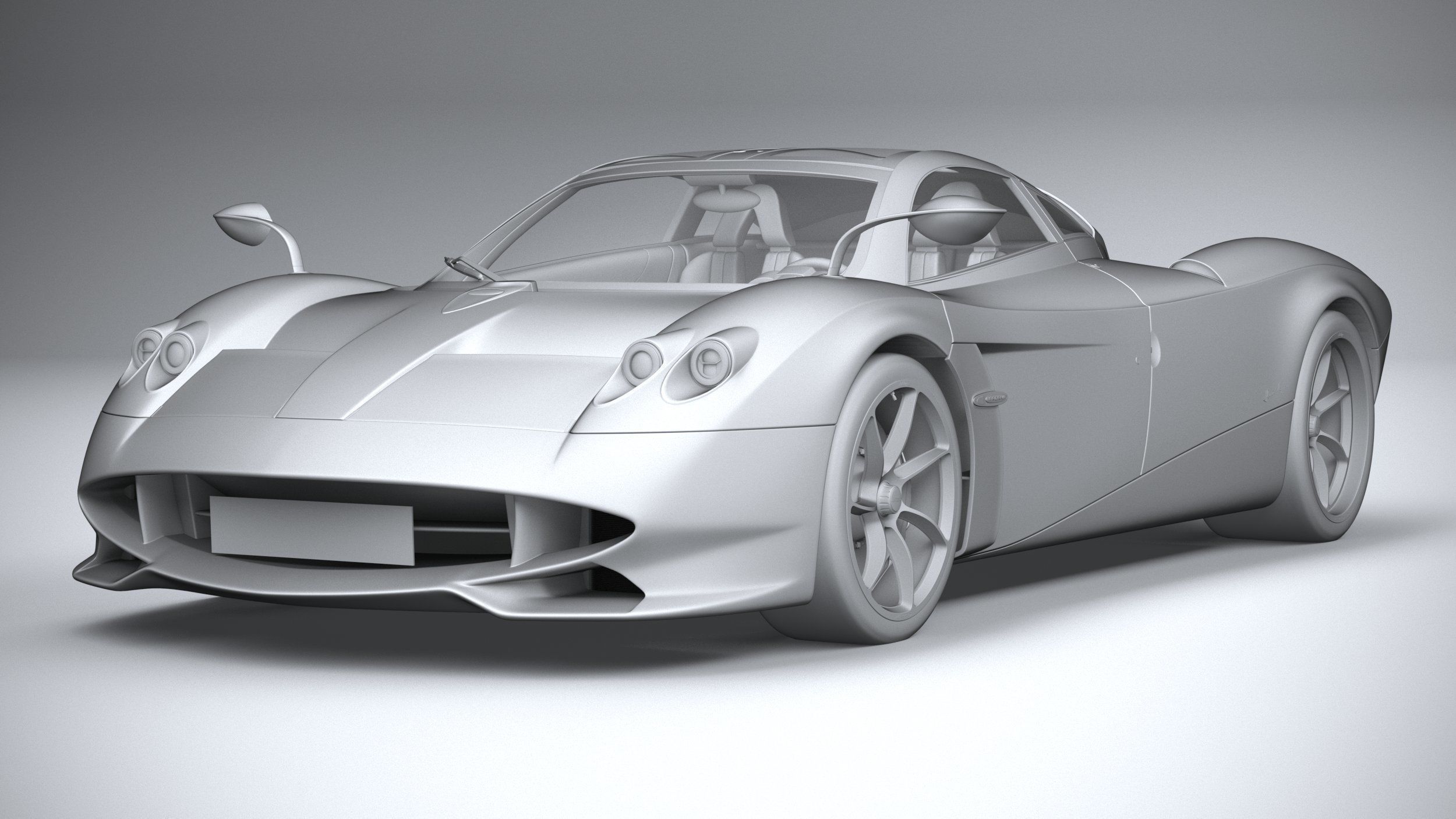 Pagani Huayra Codalunga 2023 3D model_20