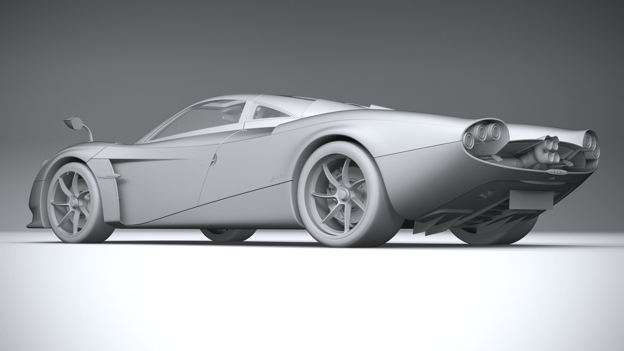 Pagani Huayra Codalunga 2023 3D model_21