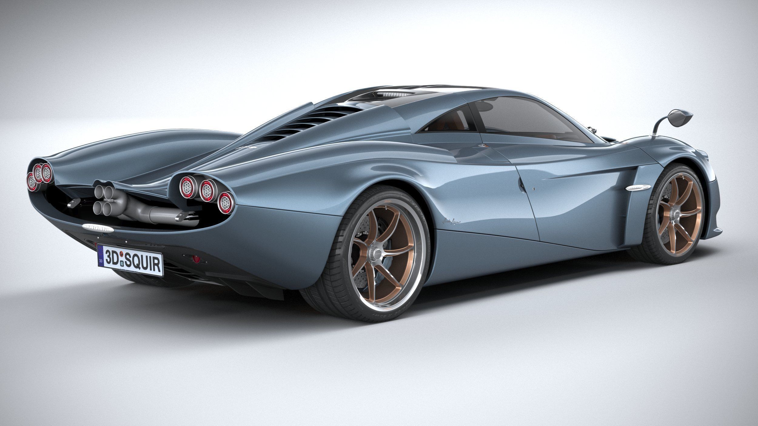 Pagani Huayra Codalunga 2023 3D model_17