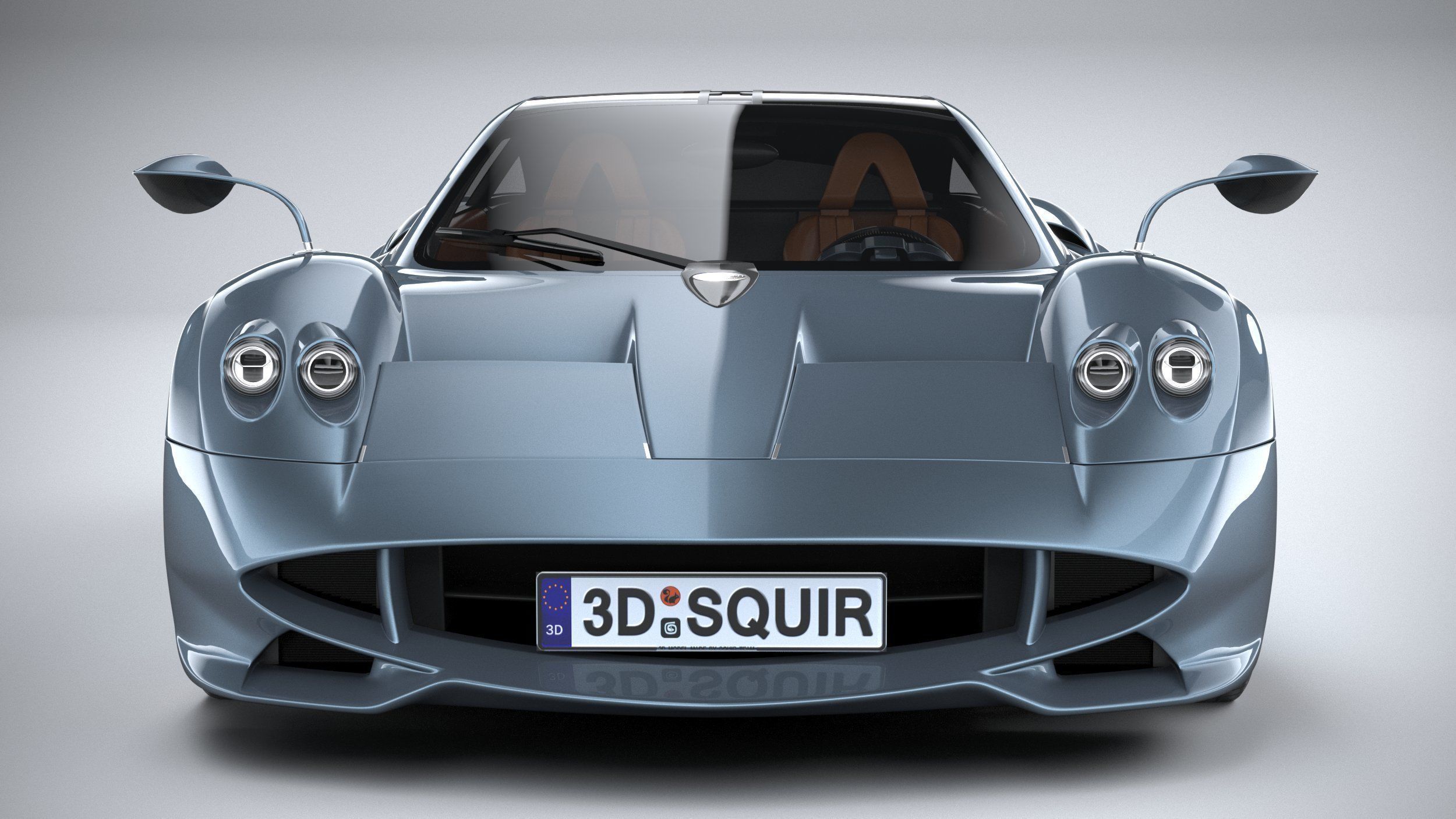 Pagani Huayra Codalunga 2023 3D model_13