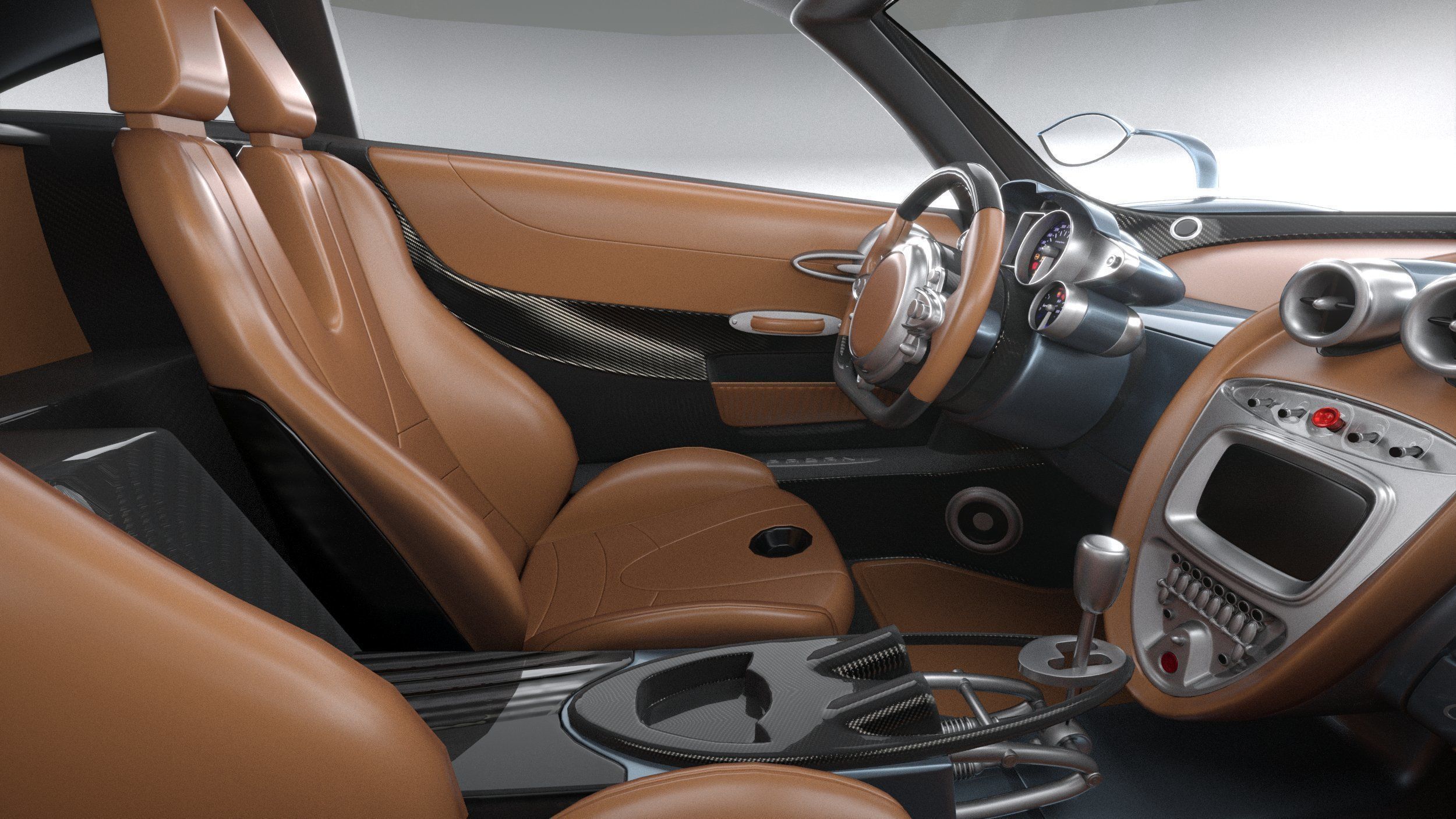 Pagani Huayra Codalunga 2023 3D model_28