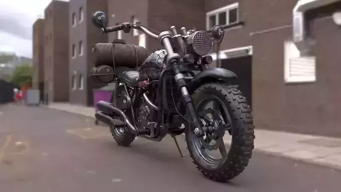 Vintage Bike 3D model