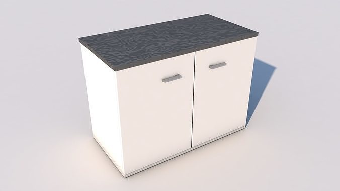 Medical Furniture Low-poly 3D model