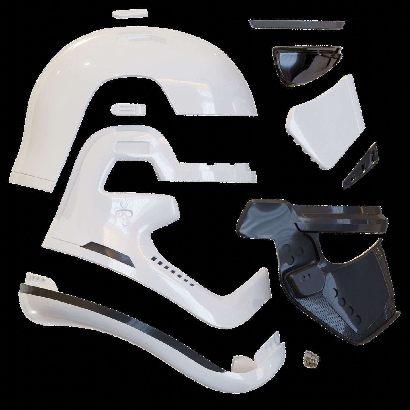 Very accurate Episode VIII First Order Stormtrooper 3D Model 3D print model_1