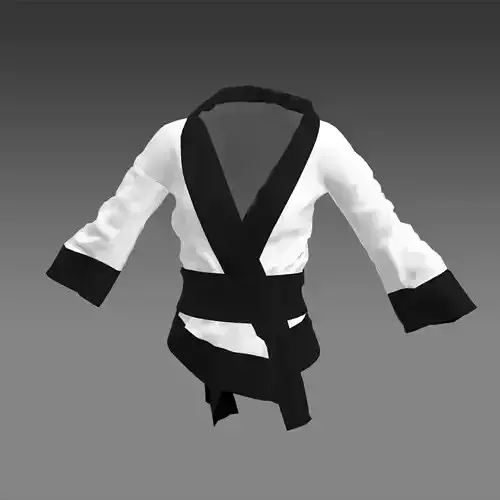 BLOUSE CARD BLACK AND WHITE 