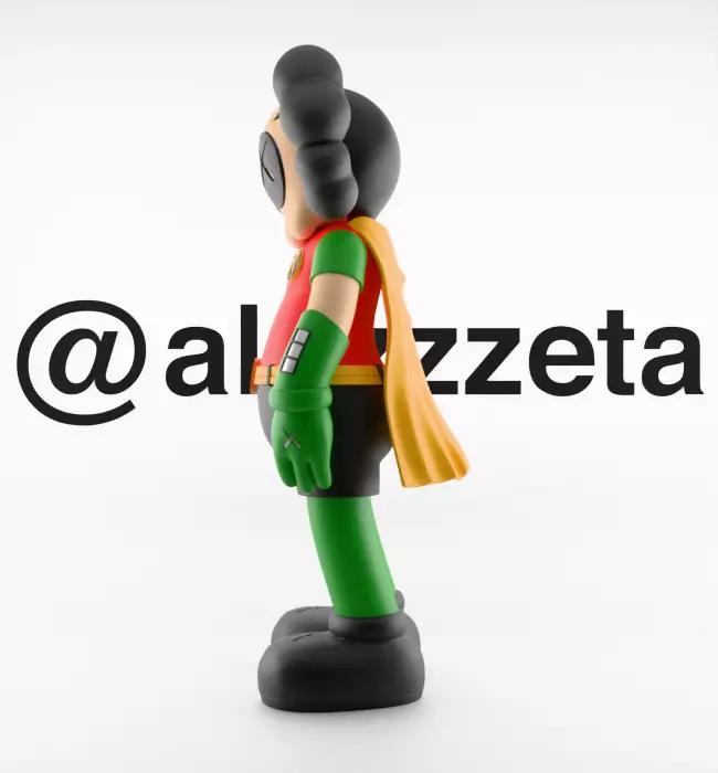 Kaws Joker x Batman x Robin for Print 3D print model_28