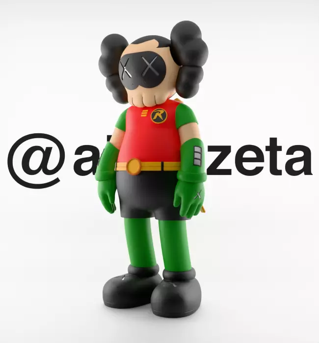 Kaws Joker x Batman x Robin for Print 3D print model_26