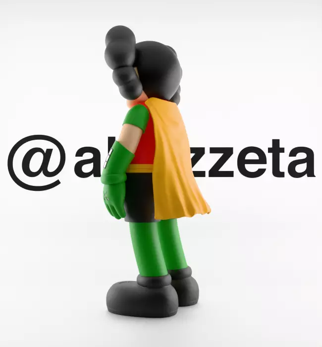 Kaws Joker x Batman x Robin for Print 3D print model_29