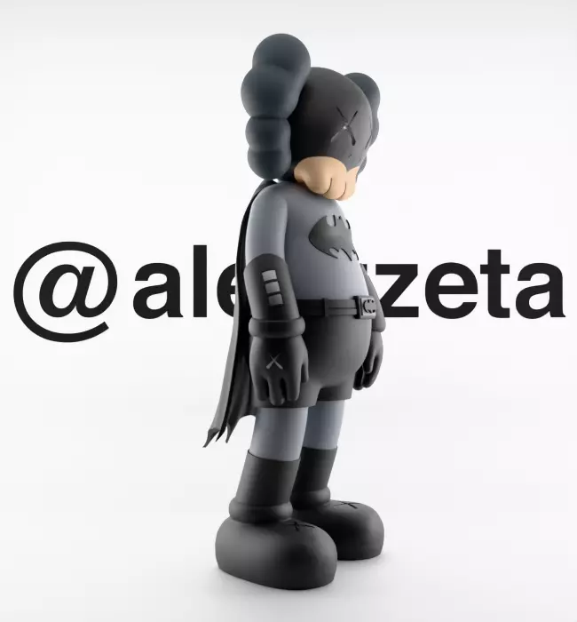 Kaws Joker x Batman x Robin for Print 3D print model_22