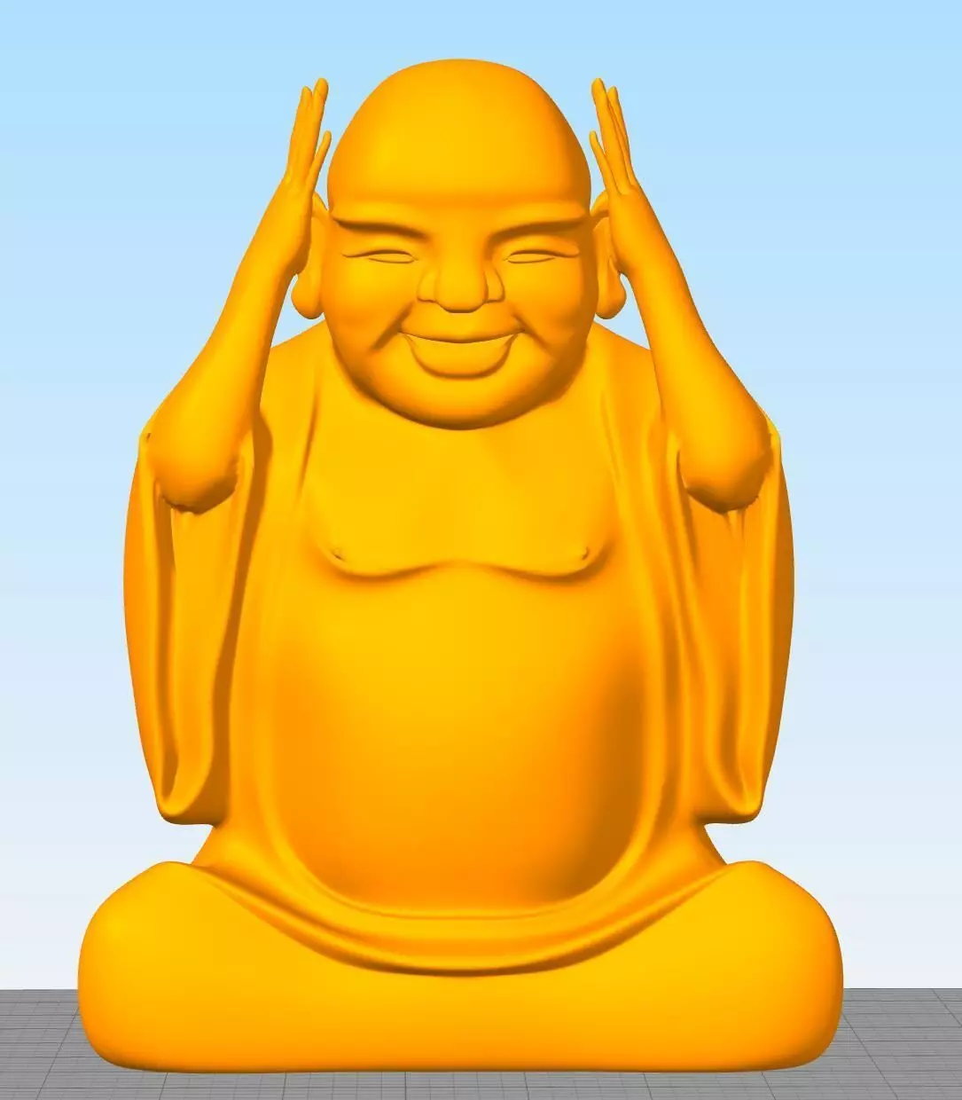 Maitreya2 buddha statue Free 3D print model
