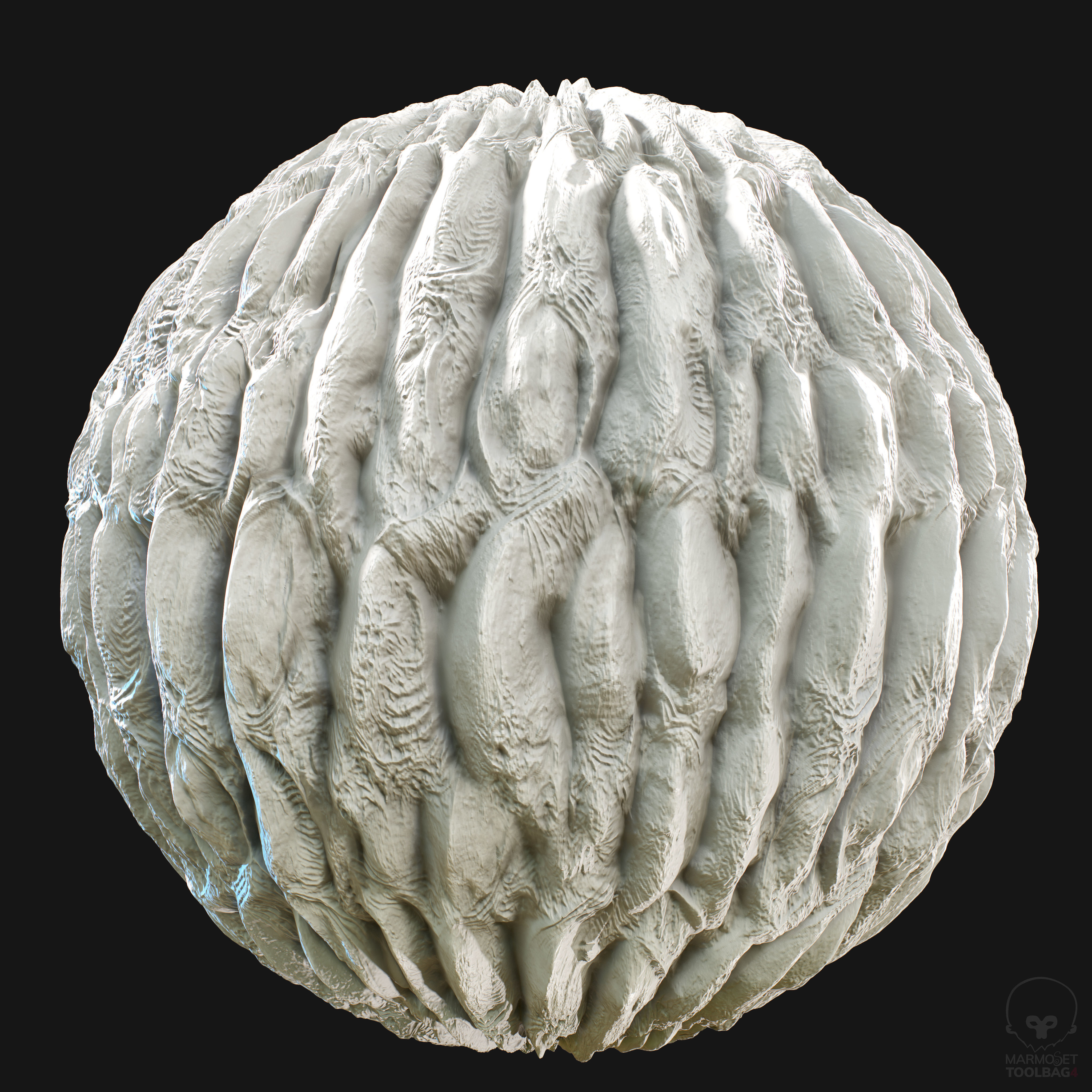 Green Fantasy Tree Bark Texture_3