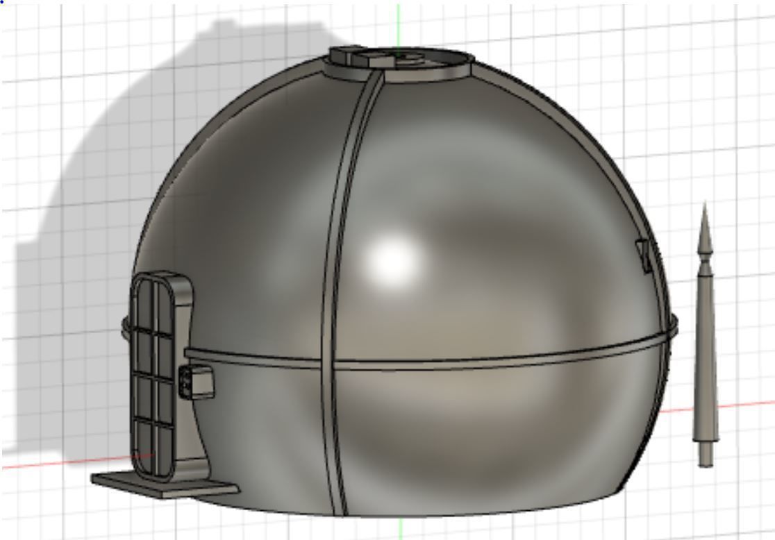 2001 A Space Odyssey Moon Bus Landing Site 3D Files 3D print model_5