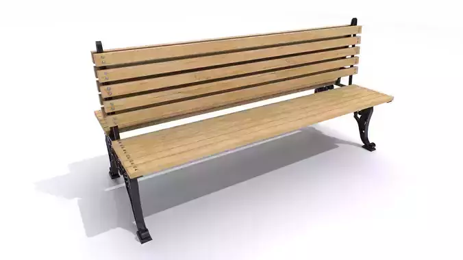 Wooden Bench 2