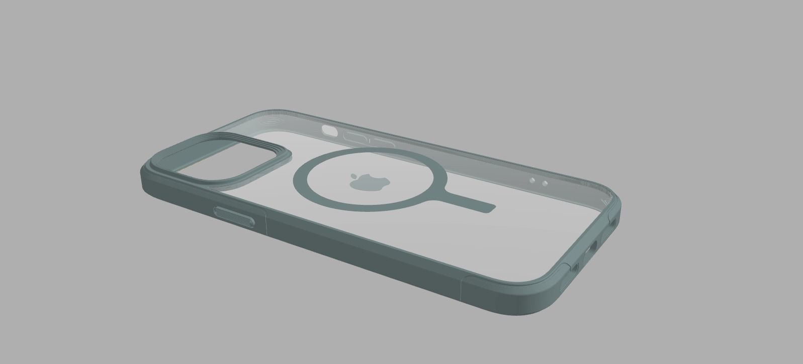 IPHONE 14 grey case 3d print case 3D print model_1