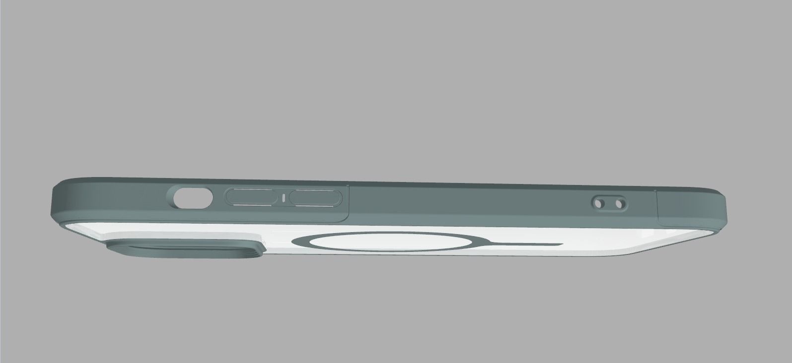 IPHONE 14 grey case 3d print case 3D print model_5