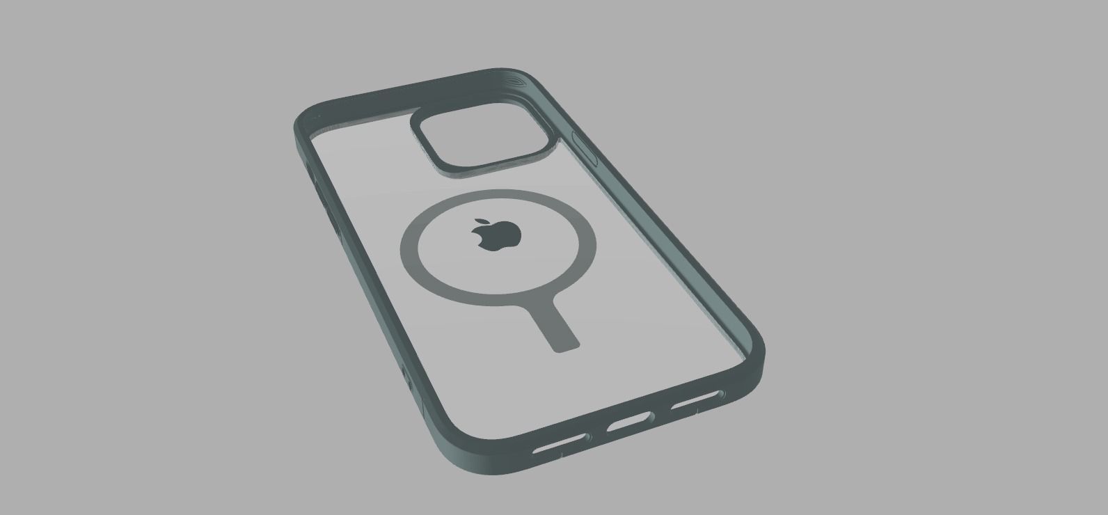 IPHONE 14 grey case 3d print case 3D print model_7