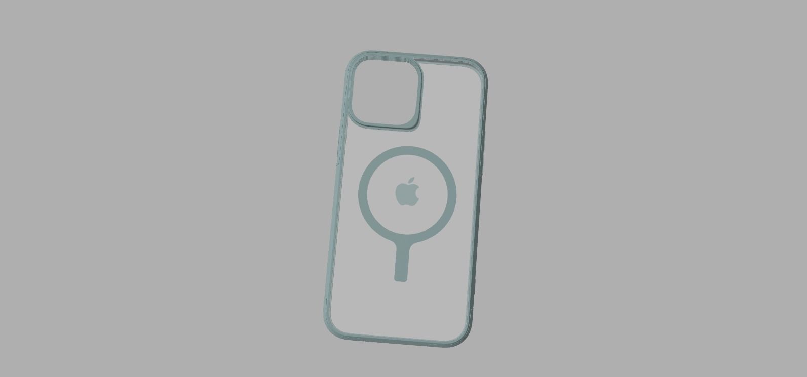 IPHONE 14 grey case 3d print case 3D print model_8