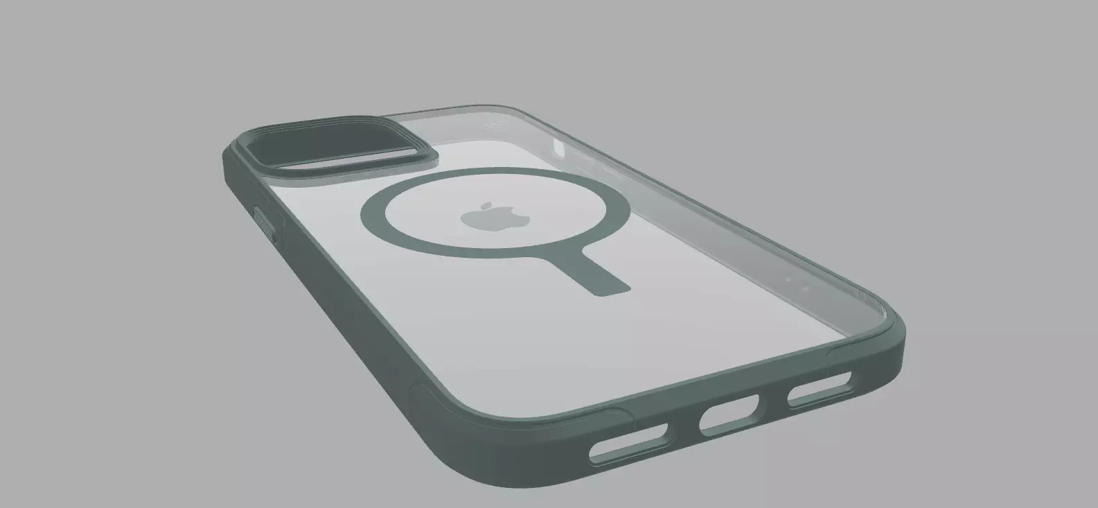 IPHONE 14 grey case 3d print case 3D print model_0