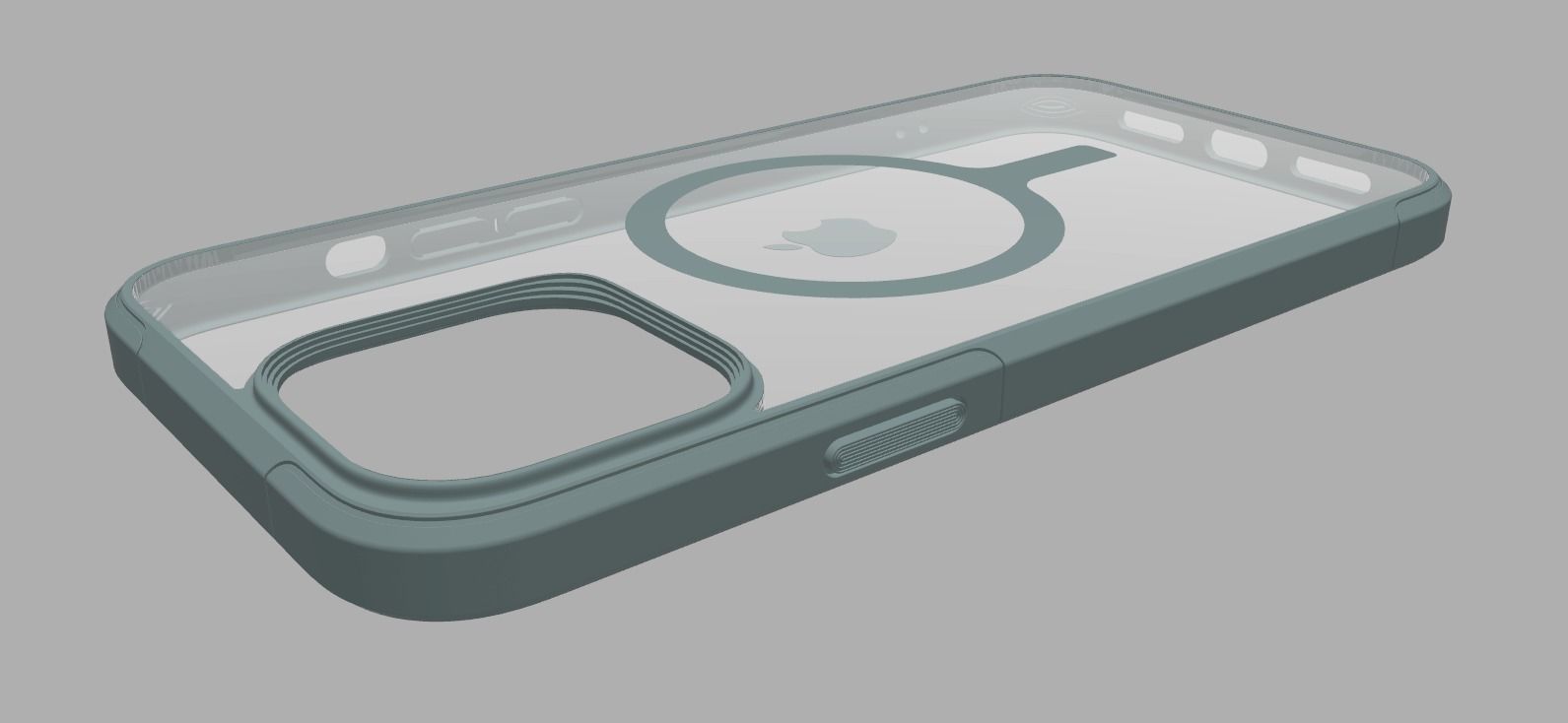 IPHONE 14 grey case 3d print case 3D print model_10