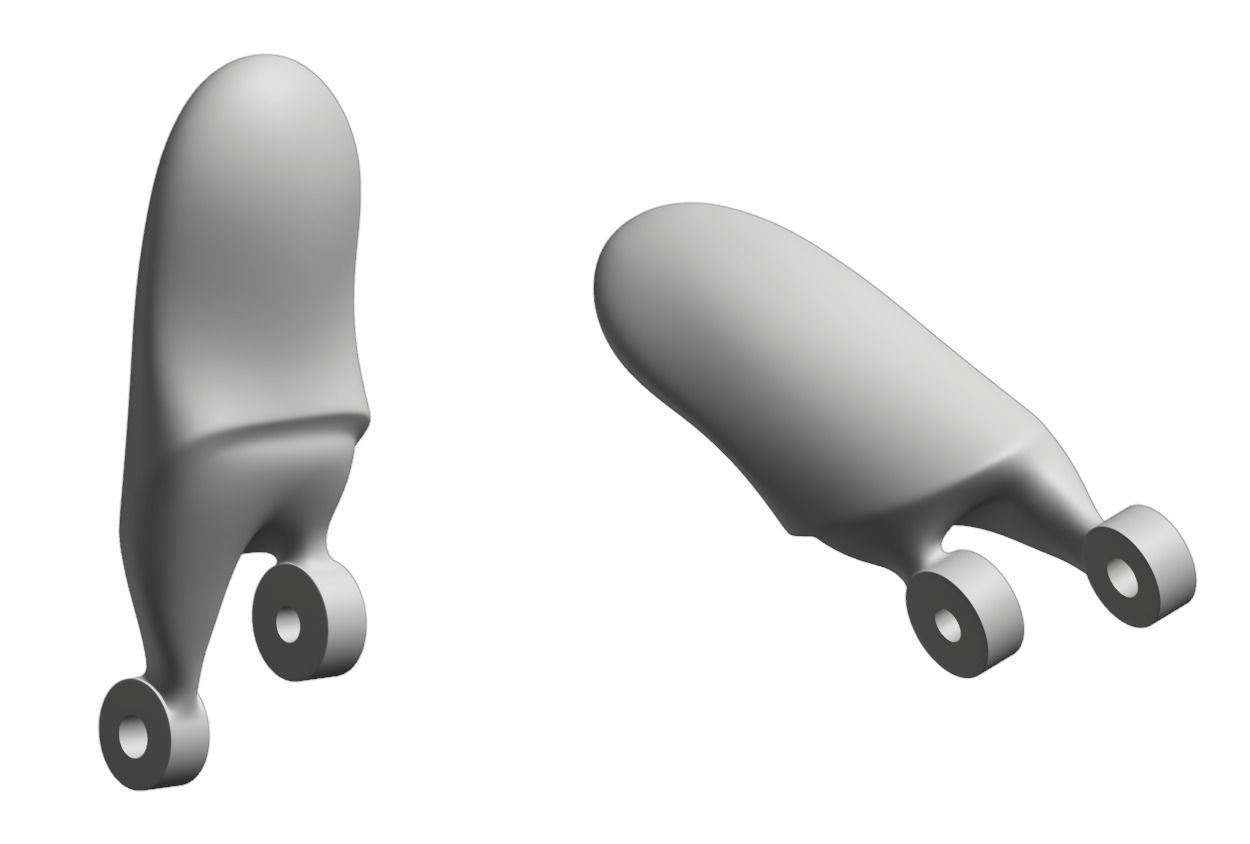 HOFO ARM - ROBOTIC PROSTHETIC HAND  3D print model_7