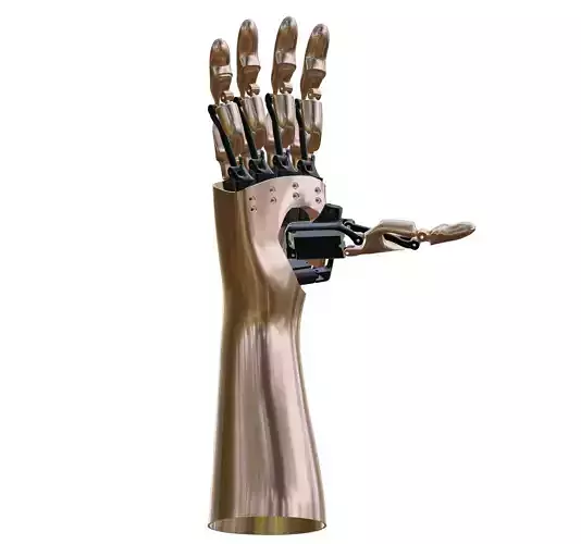 HOFO ARM - ROBOTIC PROSTHETIC HAND  3D print model