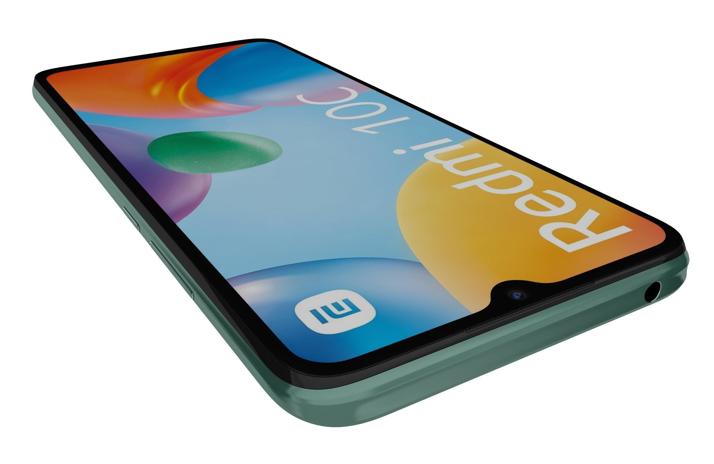 Xiaomi Redmi 10C Green 3D model_13