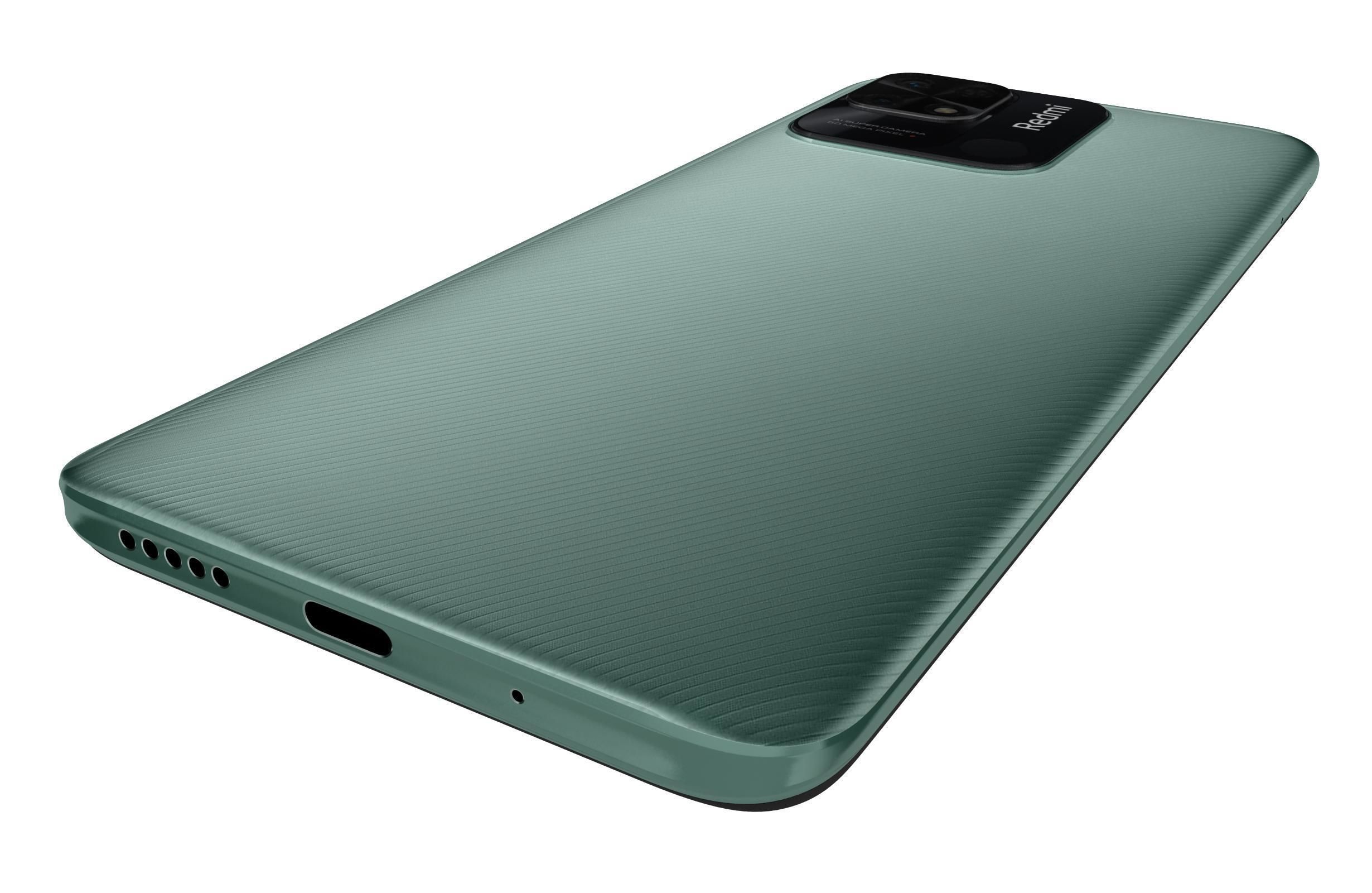 Xiaomi Redmi 10C Green 3D model_14