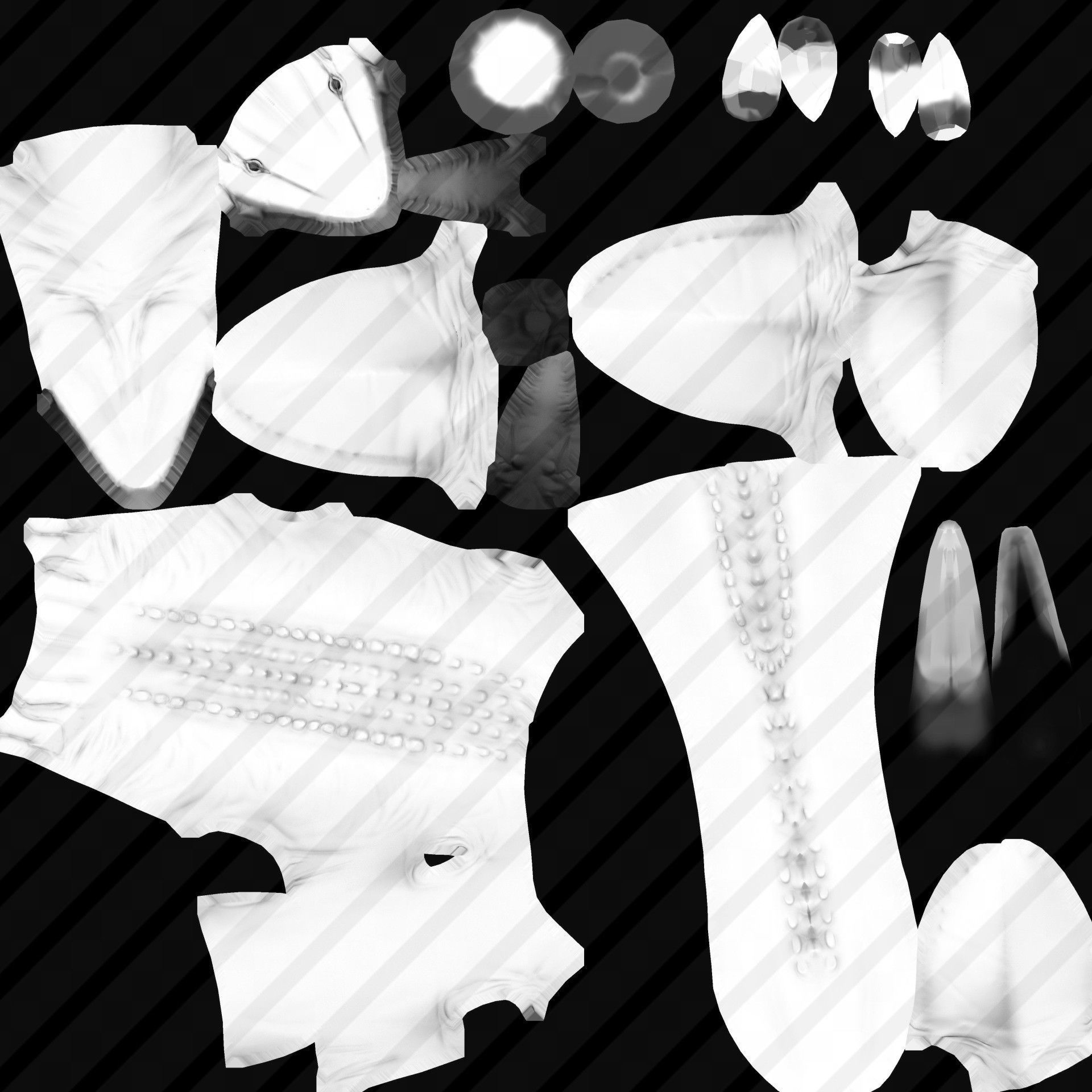 Mosasaurus Animated Low-poly 3D model_30