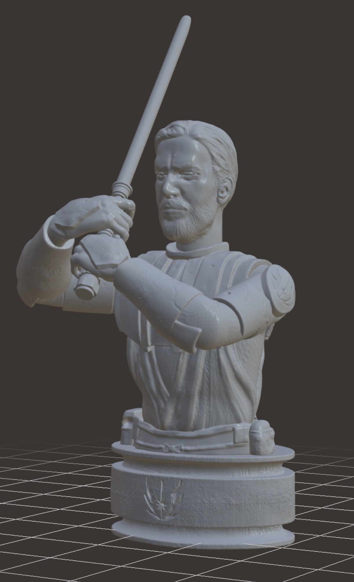 Obi Wan Kenobi Clone Wars Armor 3D print model_1