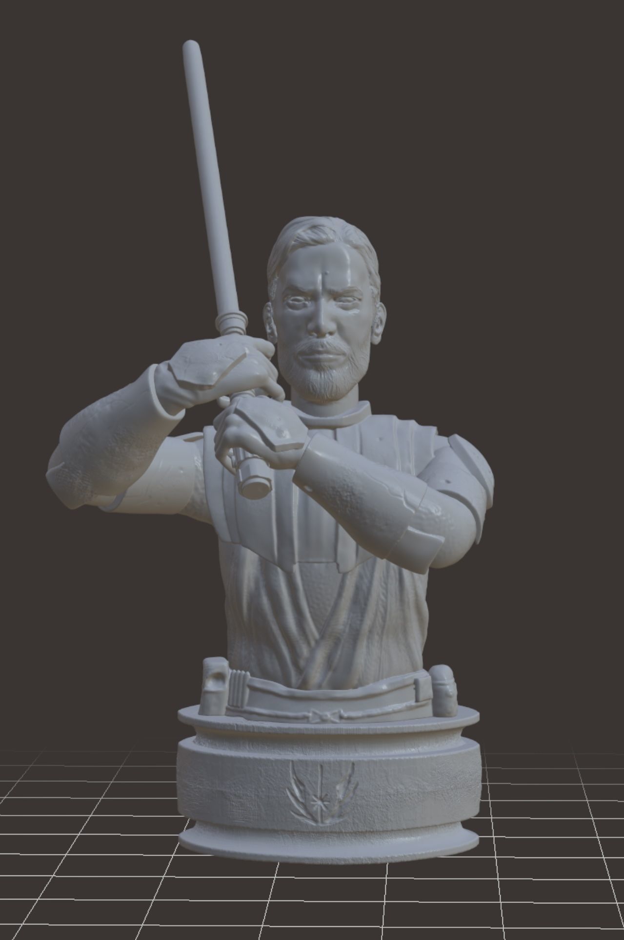 Obi Wan Kenobi Clone Wars Armor 3D print model_3