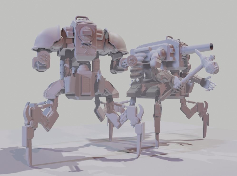 EISENMANN MECH COLLECTION 1 - By Cizjut 3D print model_14