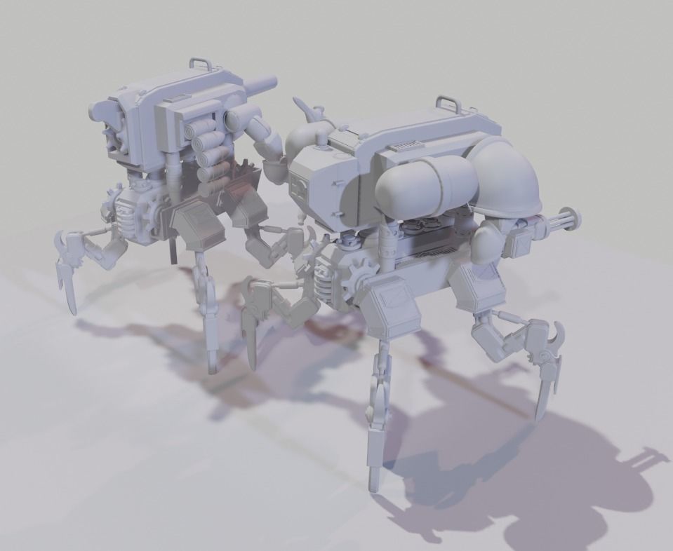 EISENMANN MECH COLLECTION 1 - By Cizjut 3D print model_17