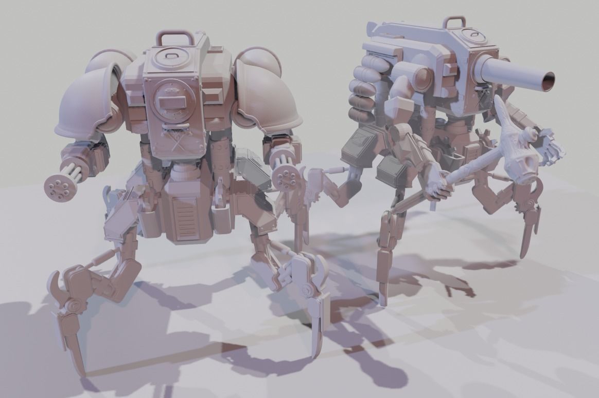 EISENMANN MECH COLLECTION 1 - By Cizjut 3D print model_2