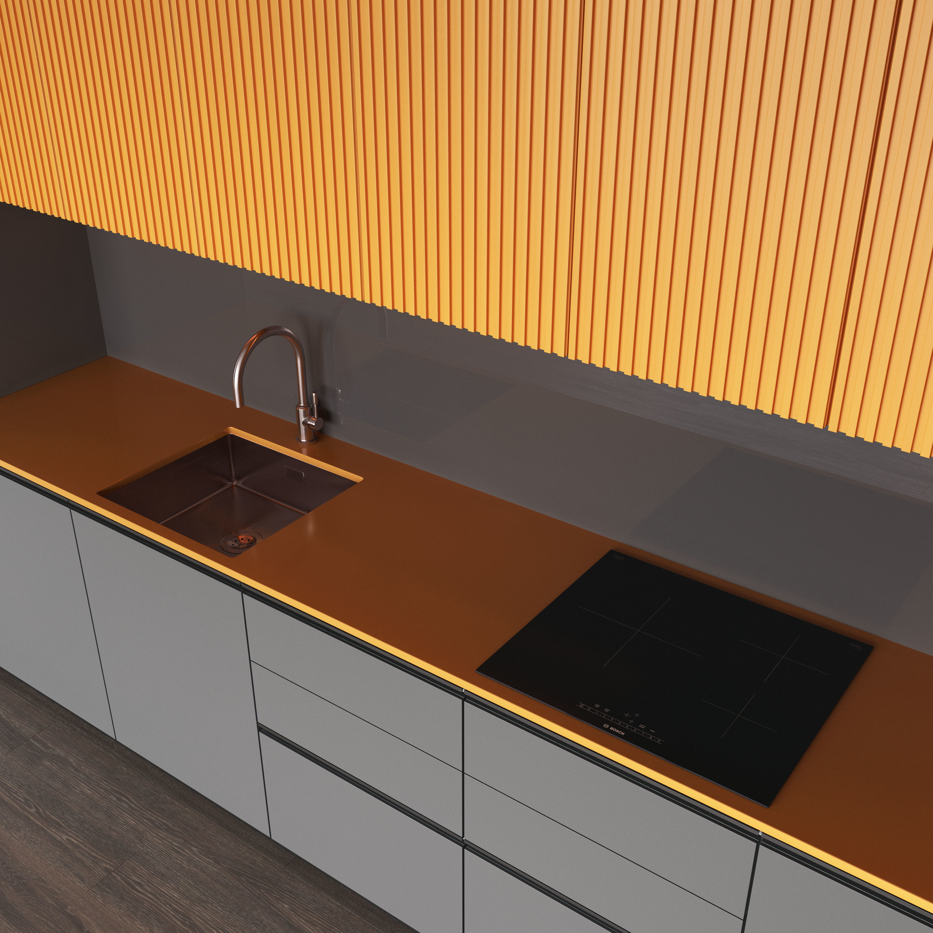 Modern Kitchen 3D model_6