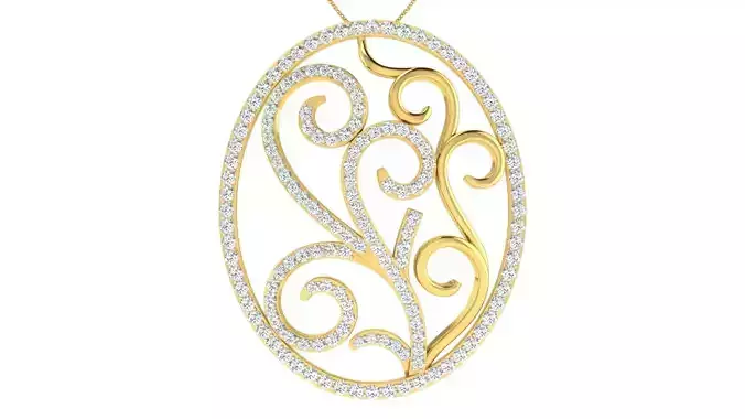 Women Pendants 3dm STL ONJ FBX Render Details