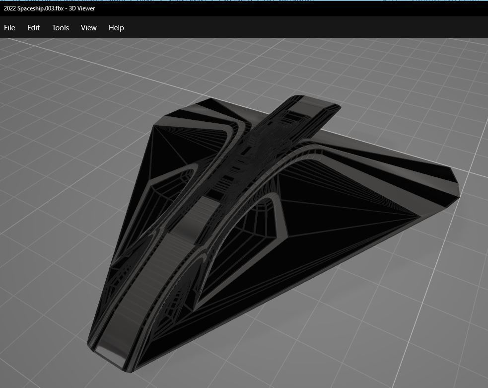 Spaceship 003 3D model_7
