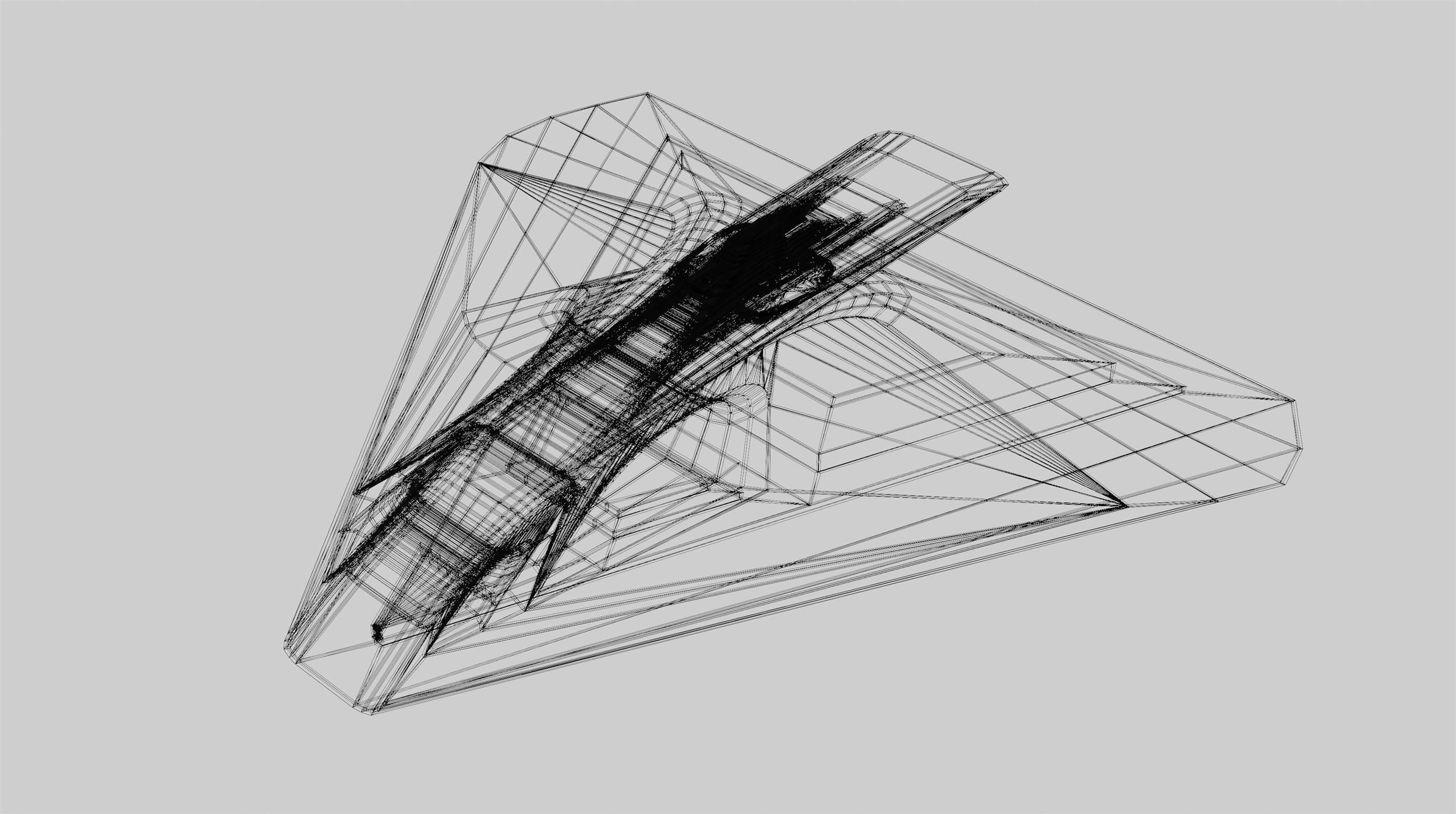 Spaceship 003 3D model_6