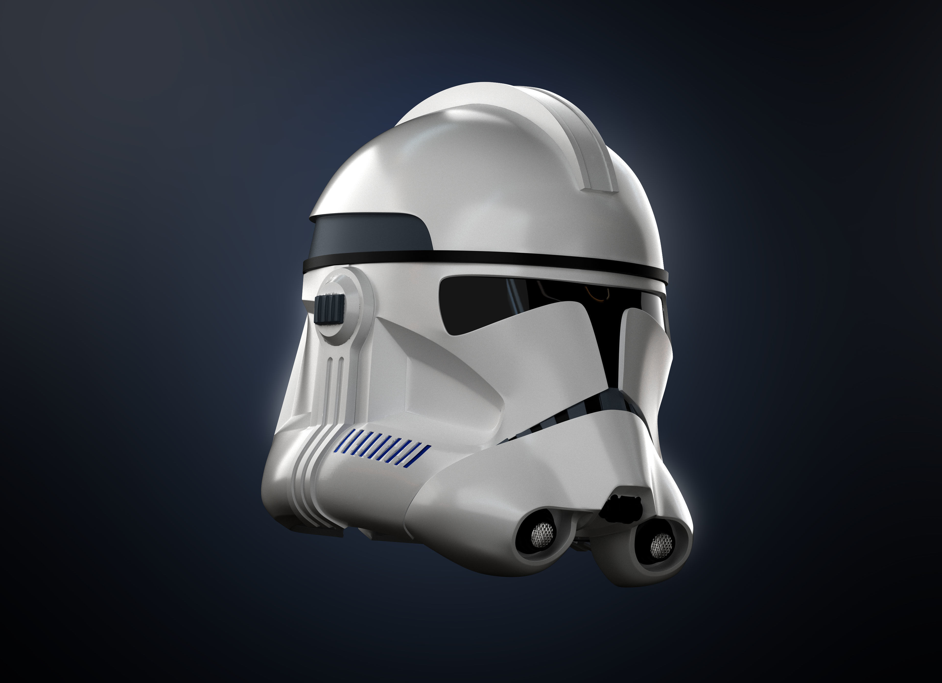 Clone Armor Phase 2  Revange of The Sith Star Wars 3d Print  3D print model_9