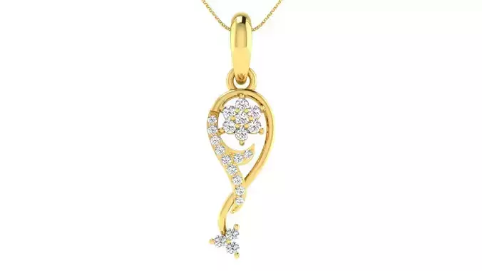 Women Pendants 3dm STL ONJ FBX Render Details