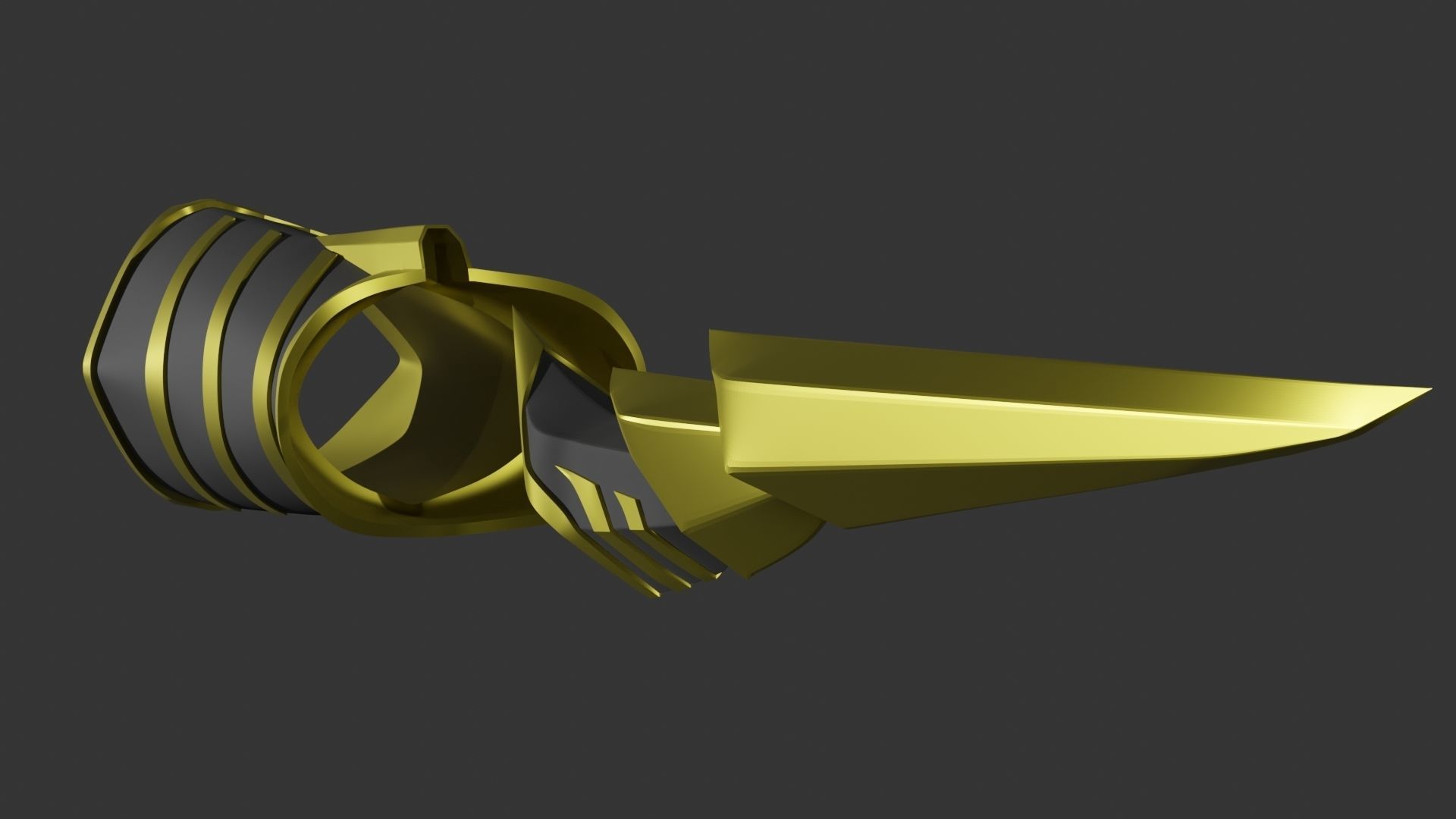 Bleach - Soi Fon Suzumebachi Zanpakuto - Bracer Gauntlet 3D print model_3