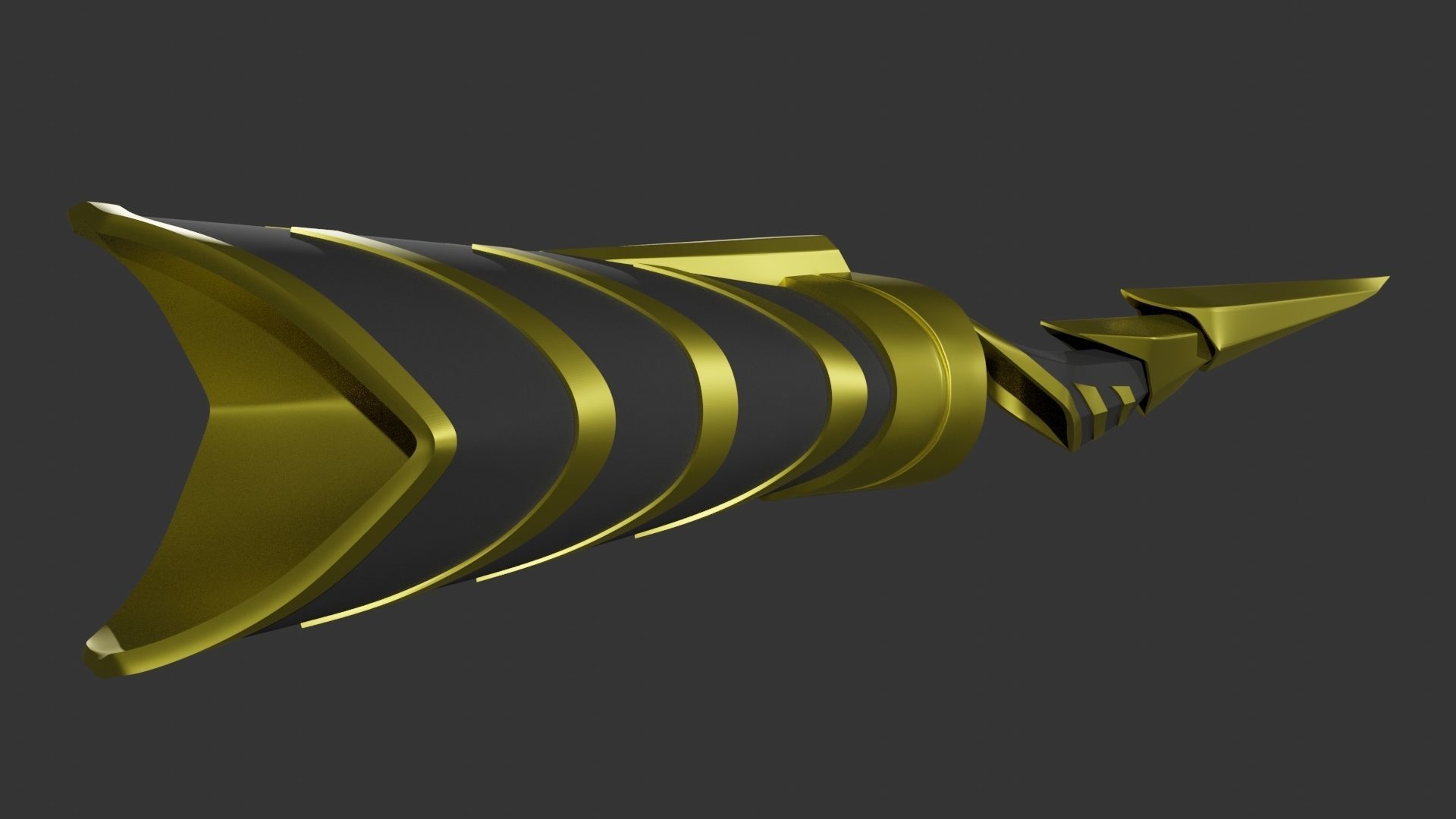 Bleach - Soi Fon Suzumebachi Zanpakuto - Bracer Gauntlet 3D print model_2