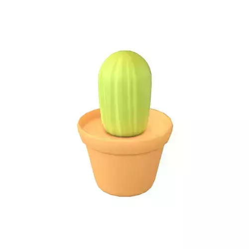 Cartoon Cactus v1 001