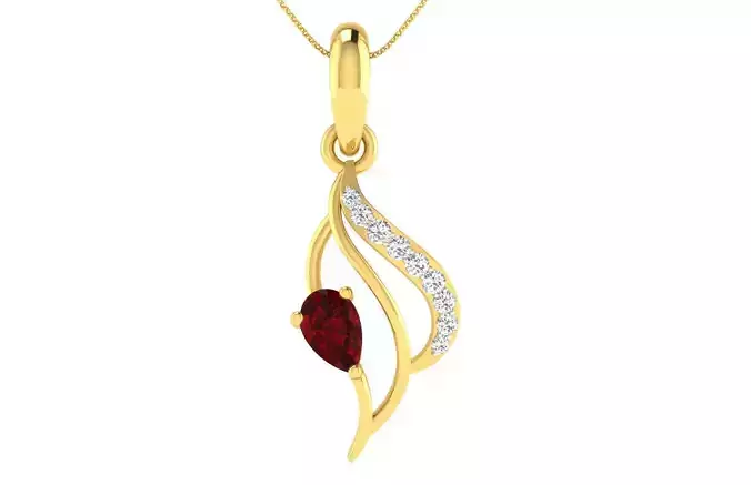 Women Pear Diamond Pendants 3dm STL ONJ FBX Render Details 3D print model Women Pear Diamond Pendants 3dm STL ONJ FBX Render Details 3D print model
