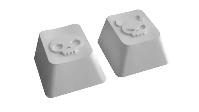 Keycap Skull and Devil Skull