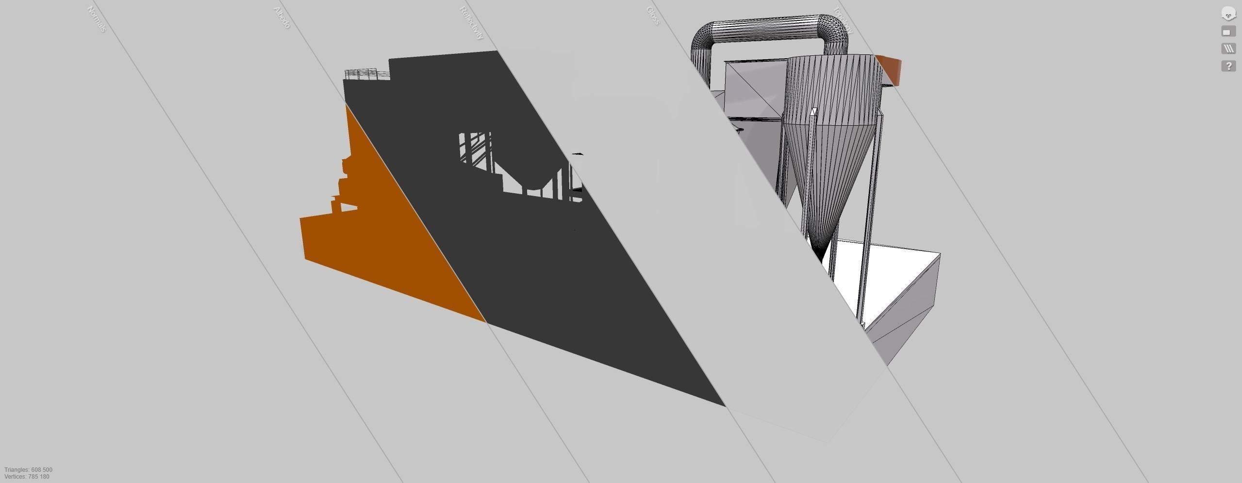 Steam boiler 3D model_12