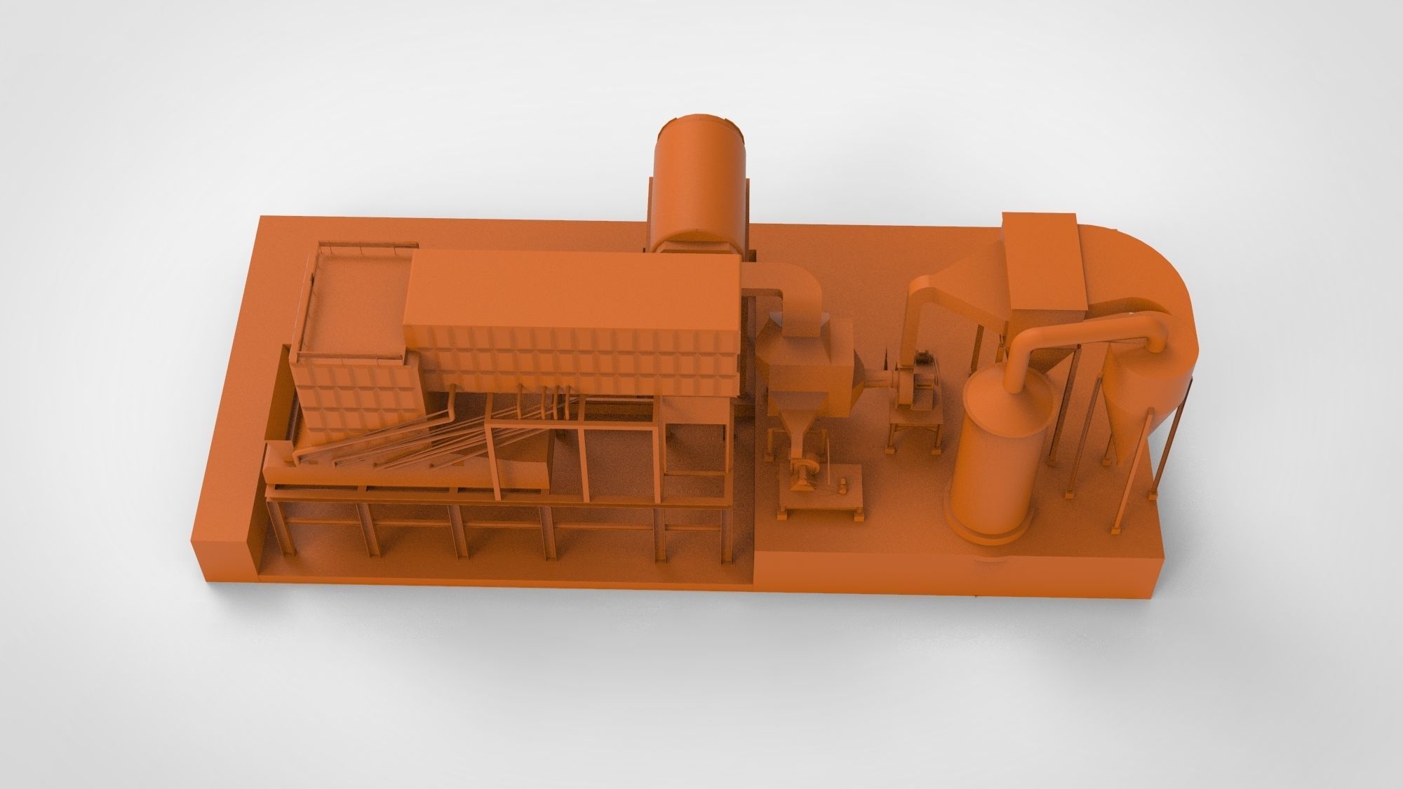 Steam boiler 3D model_7