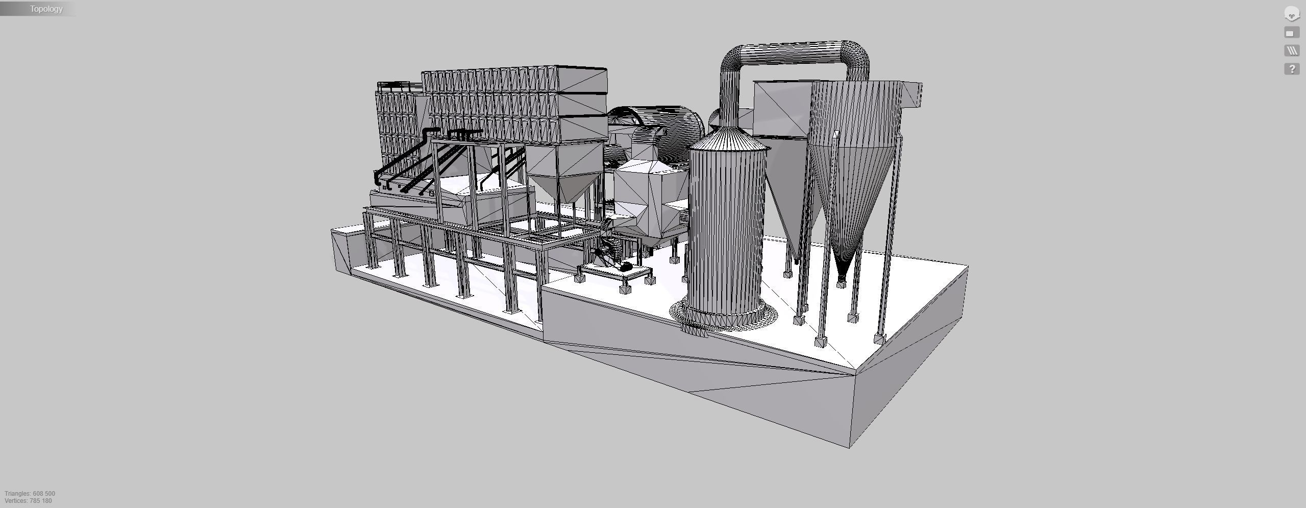 Steam boiler 3D model_11